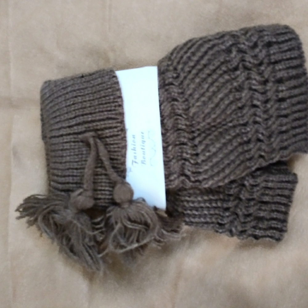 Pair of Knit Boot Toppers